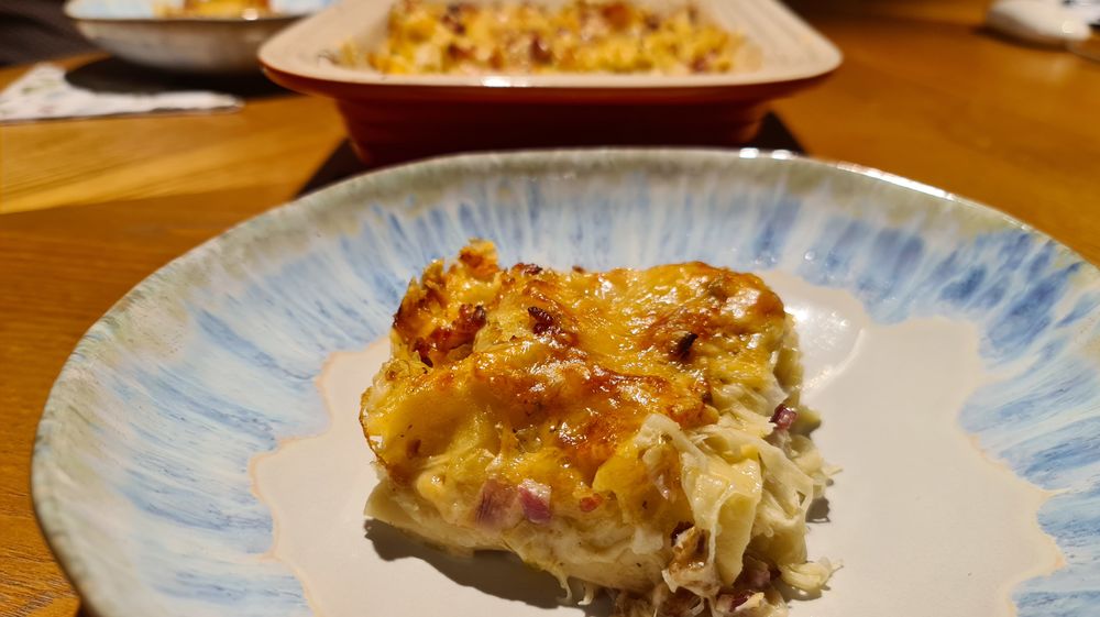 Sauerkraut Lasagne - Cocina Feliz